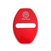 VW 4PCS Car Interior Door Lock Cover Stainless Steel Auto Door Latch Protective Stickers For Volkswagen VW GOLF Polo Beetle Tiguan EO1