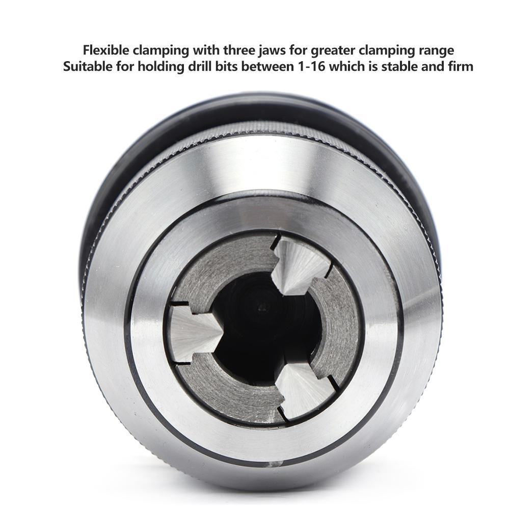 Mandrină de burghiu integrată pentru mașină de frezat CNC din oțel rapid BT40APU16100