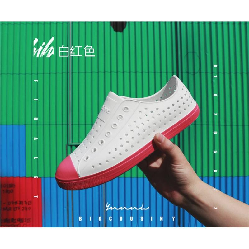 

Туфли с дырками мужские сандалии с закрытым носком для плавания на пляже, летние дышащие нескользящие, корейская версия 45