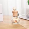 NEW Car Hanging Perfume Pendant Fragrance Air Freshener Empty Glass Bottle For Essential Oils Diffuser Auto Ornaments Tools