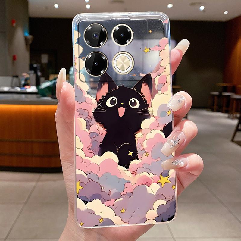 Soft Silicone Phone Case For infinix Note 40 Pro 4G 5G Note40 Pro+ 40S Funda Luxury Dragon Cute Cool Boys Girls Clear Back Cover