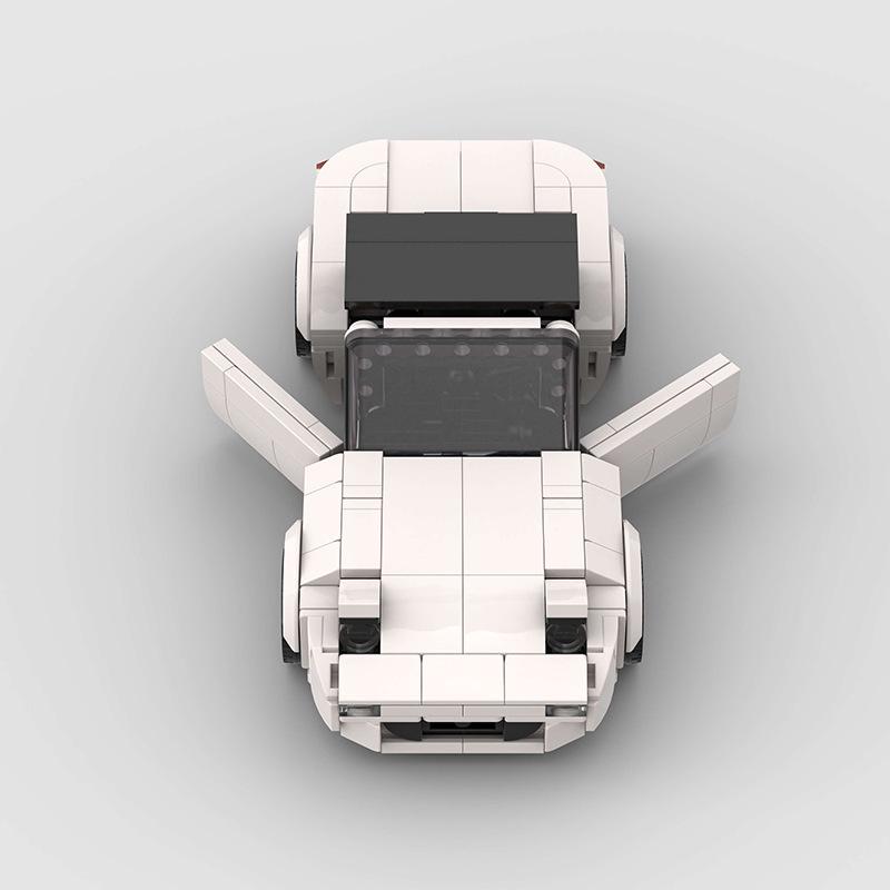 Compatible LEGO Sports Car Racing DIY Building Blocks - Educational Puzzle Toy for Kids