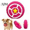 Interactive Pet Toys for Boredom And Anxiety Round Shield Dog Toy, Squeaky Latex Chew Training Dogs Fetch Teeth Cleaning Toy Small Medium Tartar