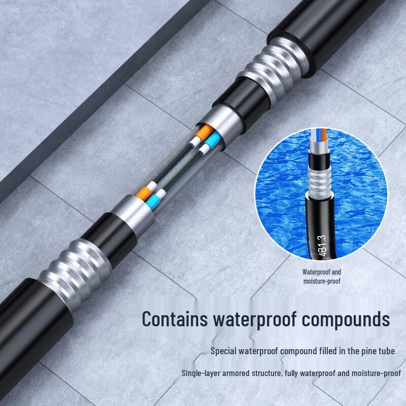 Shengwei Outdoor Single-Mode Armored Fiber Optic Cable