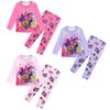 Kinderen Meisjes K-POP Rumi Mira Zoey Print Lange Mouwen T-shirt Top Broek Pyjama Slaapsets