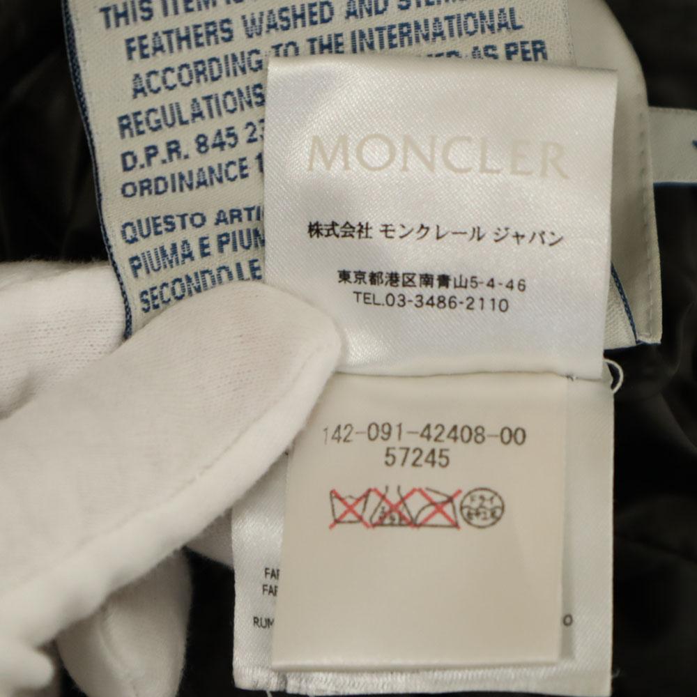 Moncler Made In Romania CLINT Reversible Down Jacket 1 Black Women Used