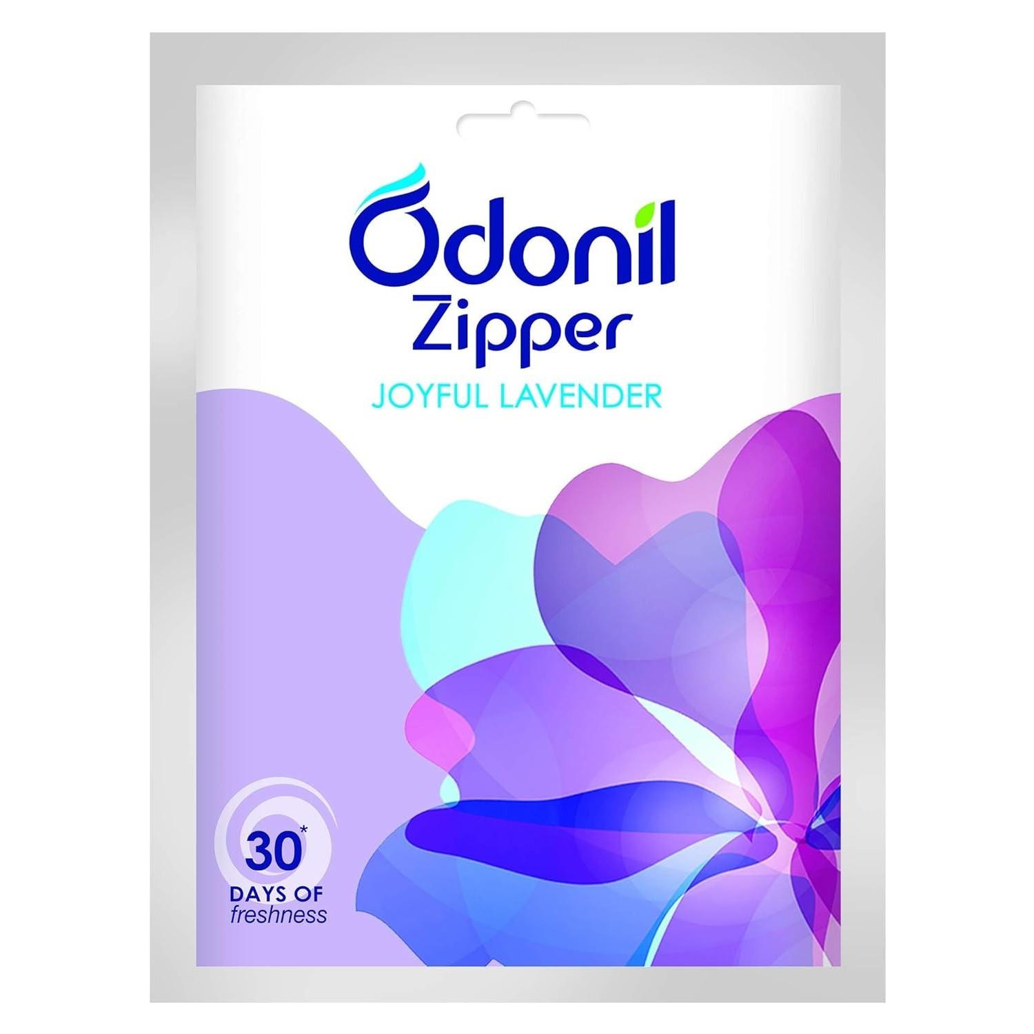 

@ Odonil Bathroom Air Freshner Zipper Joyful Lavender 10g Zr-9028-60%Off