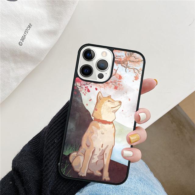 

Funny Shiba Inu Mobile Phone Case Cover For iPhone 17 Air 15 16 16e 13 14 12 11 Pro Max Coque For Apple Plus fundas iPhone 11pro max