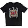 Slayer Silver Eagle T-Shirt Schwarz Neu