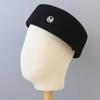 Autumn Winter Women'S Hard Top Beret Hat White Black Wool Felt Pillbox Hat Fashion Retro Fascinating Hostess Formal Designer Cap