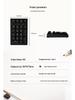 K18 Bluetooth Mechanical Keyboard: Three-Mode USB Mini External Digital Keypad for Finance and Accounting