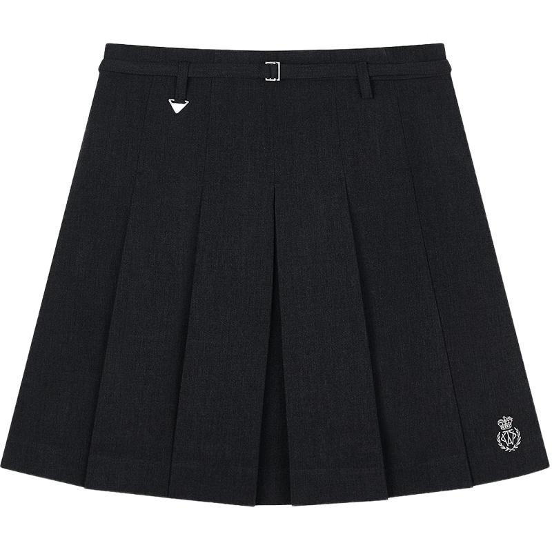 Teenie Weenie Women s A-Line Pleated Midi Skirt M