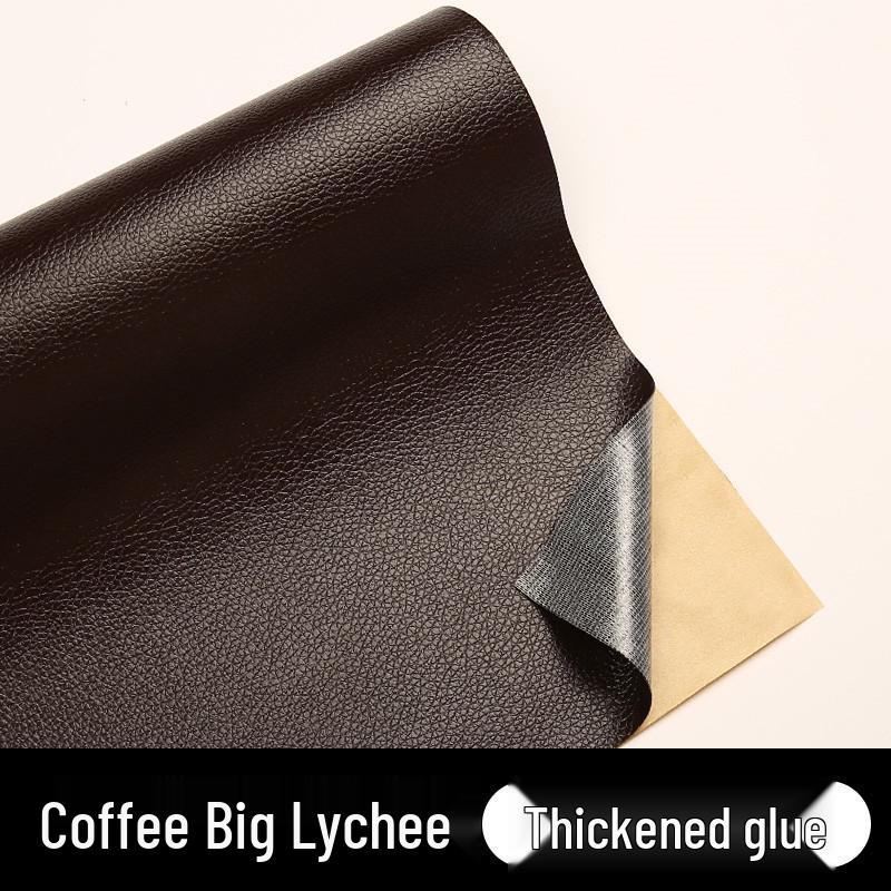 Self-Adhesive Lychee Pattern Leather Repair Patch for Sofa and Car Interior