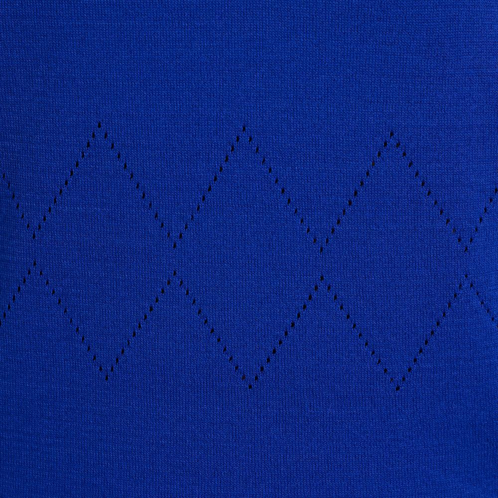 J.JANE Vivid Color Short Sleeve Knit (Blue)