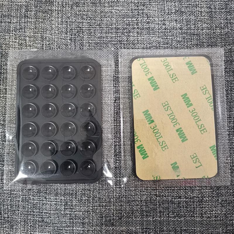 1Pcs Reusable Adhesive Pads Silicone Suction Cups Non-Slip Cell Phone Holders Travel Accessories"