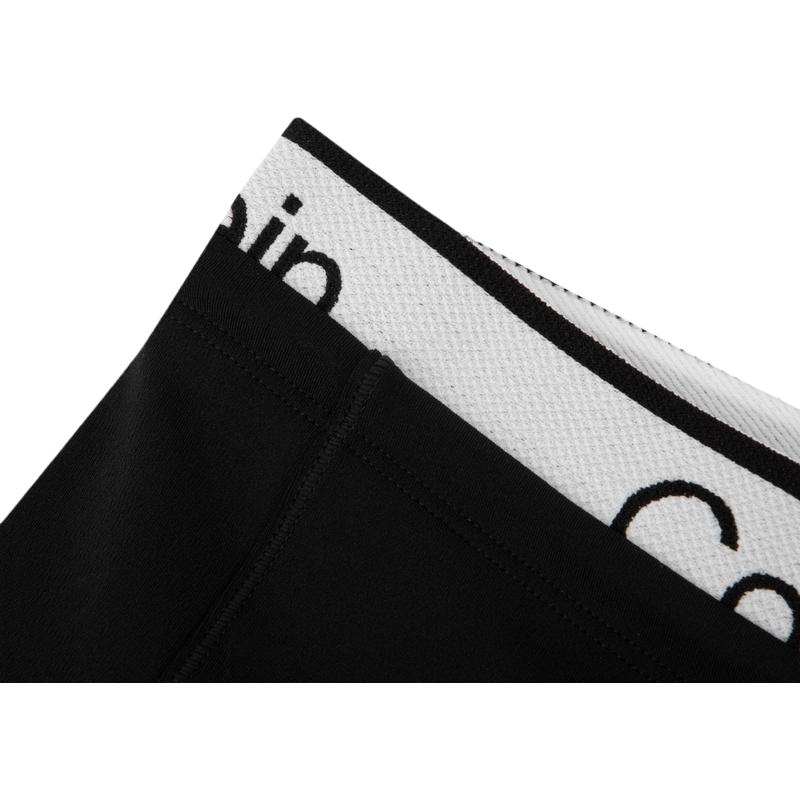 Calvin Klein Moisture Wicking Quick Dry Jacquard Drawstring Slim Fit Knitted Sports Pants Women bottoms Space-Black 4WS4L627