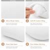 Kawaii Galaxy Dumpling Pillow Starry Bao Cushion Cute Space Throw Pillow Shaped Stuffed Floor Cushion For Home Decor Gift