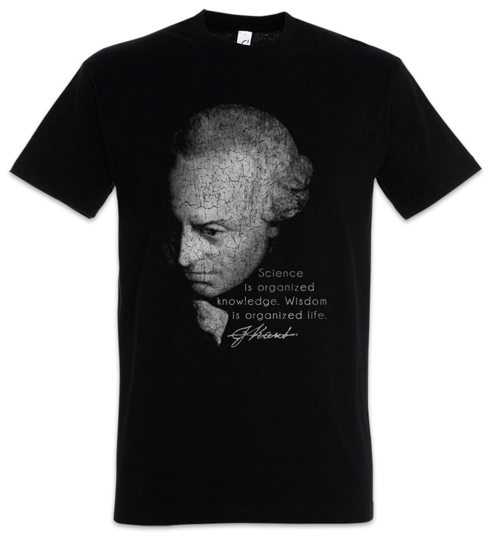 Kant Sciene Is T-Shirt Immanuel Kant Philosopher organized knowledge Quote XXXL