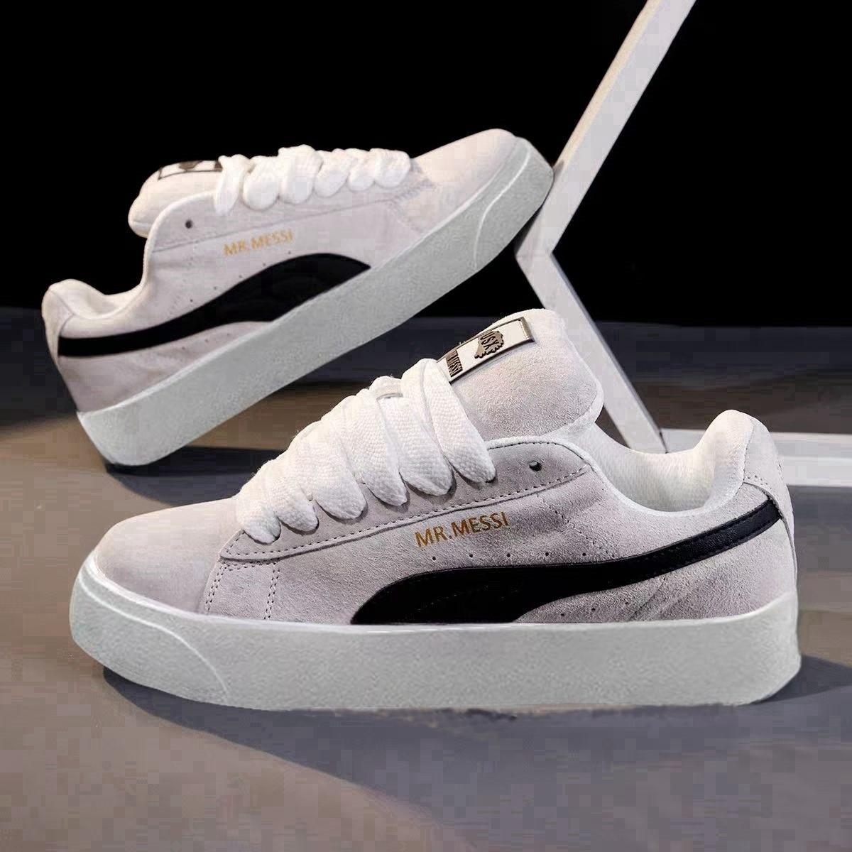 

Нишевый дизайн в гонконгском стиле, универсальные кеды, женские, ins2025, осень, новые, студенческие, спортивные, рабочие, повседневные, туфли-хлебцы 36 белый