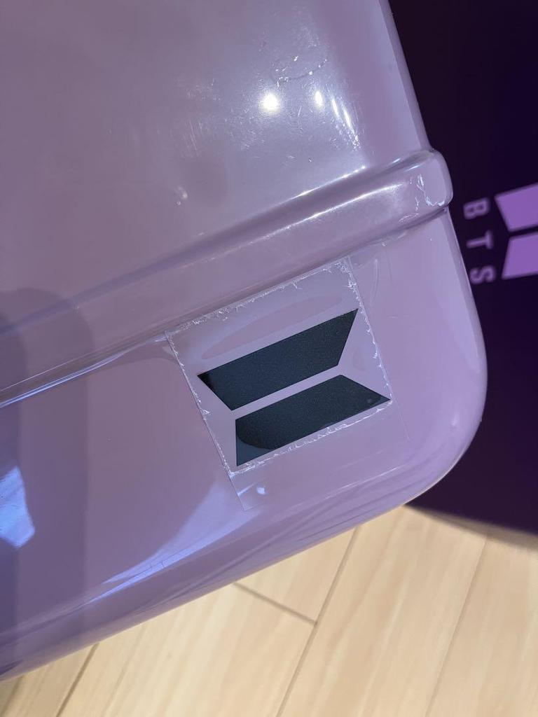 [USED] BTS merch box 5 suitcase suitcase