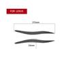 Auto Carbon Fiber Headlight Eyelid Cover Eyebrow Trim For Lexus IS250 300 06-12