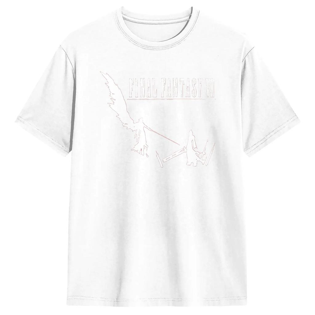 Casual TShirt Summer FF VII Cloud Sephiroth Fashion T Shirts Cotton Tshirt for Unisex Y2K Fun Printed Short Sleeve Top Tees