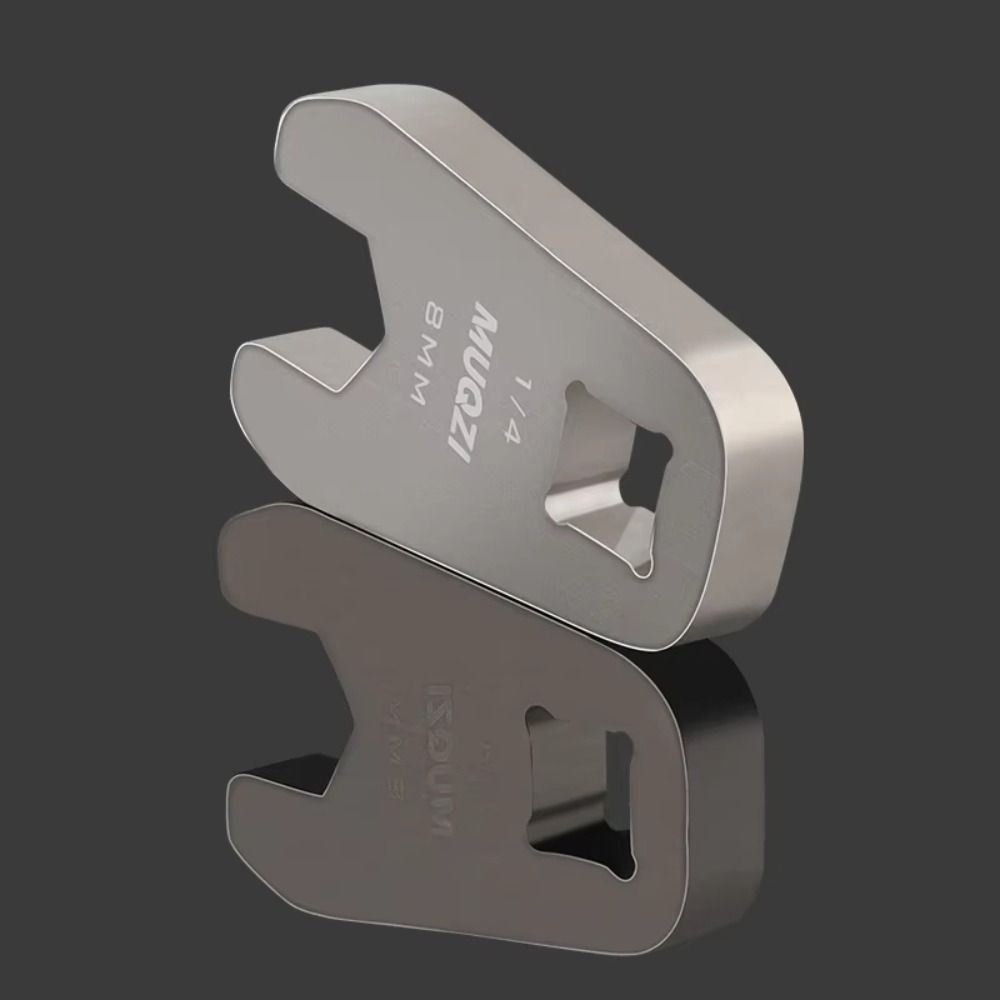 Portable M8 Bike Disc Brake Cable Wrench 1/4" Stainless Steel Bicycle Torque Wrench Professional Durable Brake Screw Wrench