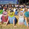 Glamouröser Neon-Westernhut Perlmuttglanz Western-Cowboyhut Cowgirl-Partyhut Western-Thema
