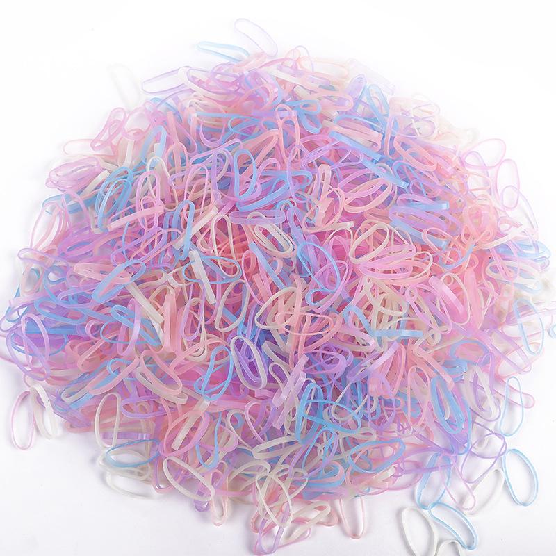 

Детские резинки для волос - 1000 одноразовых резинок для девочек и малышей, аксессуары для волос