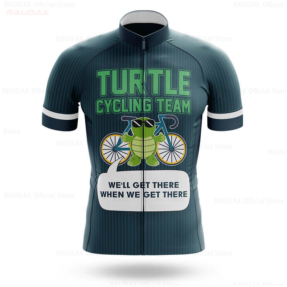 Man's Cycling Jersey Set 2026 Turtle Cycling Team Summer Short Sleeve Mountain Bike Bicycle Sportswear MTB Maillot Ropa Ciclismo