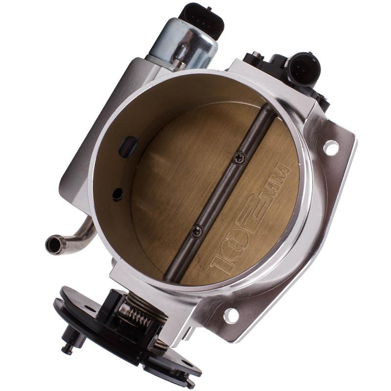 Aluminium Throttle Body For GMC III LS1 LS2 LS3 LS6 LS7 Silver Position Sensor