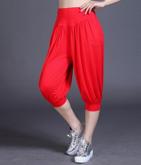 Modal Harem Yoga Pants: Unisex Tai Chi Dance & Fitness Sportswear, Plus Size Available