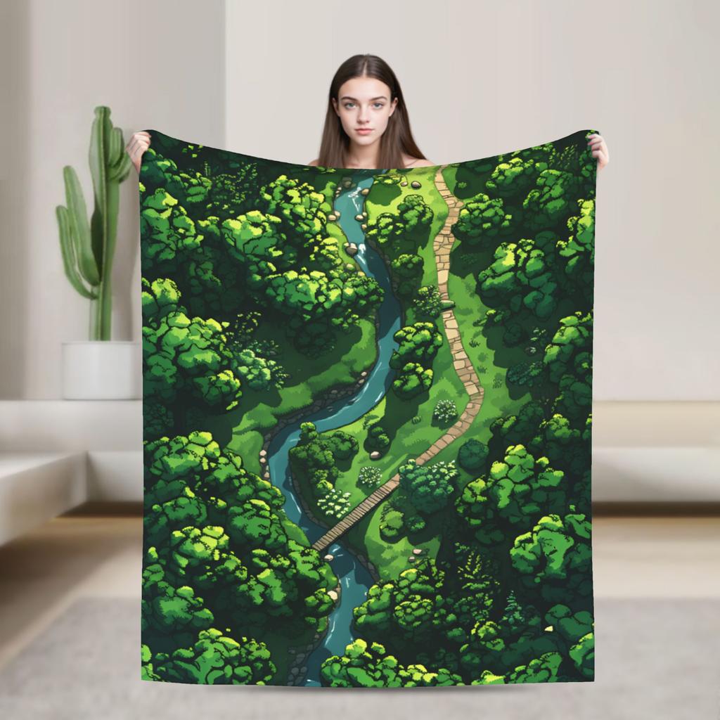 Gras Kampfmatte Wiesenland Grünfläche Decke Warm Weich Neuheit Plüsch Überwurfdecke für Sofa Flanell Tagesdecke Bettbezug
