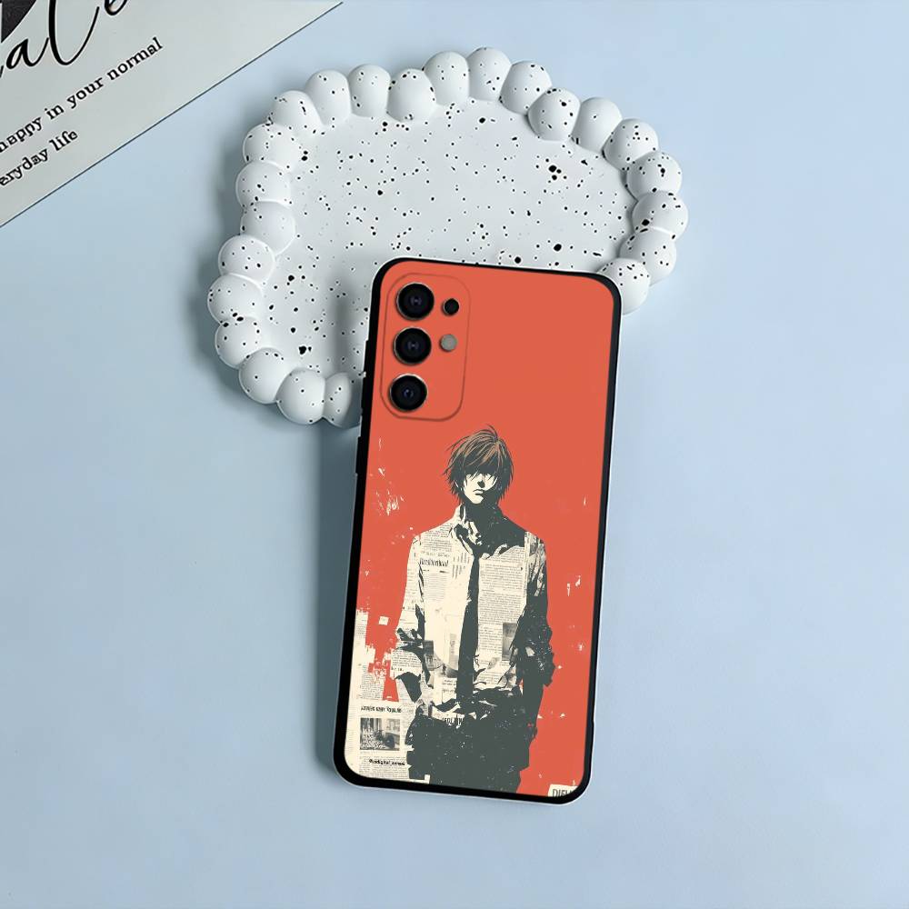 D-Death- Note-  Classic anime Soft Silicone Case for Samsung S25, S24, S21, S22, S23, S30, Ultra, S20, Plus, FE, Lite-Black