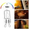 40W Microwave Oven Light Bulb High Temperature Kitchen Oven Lighting Lamps 500C Oven Stove Light Replacement Parts