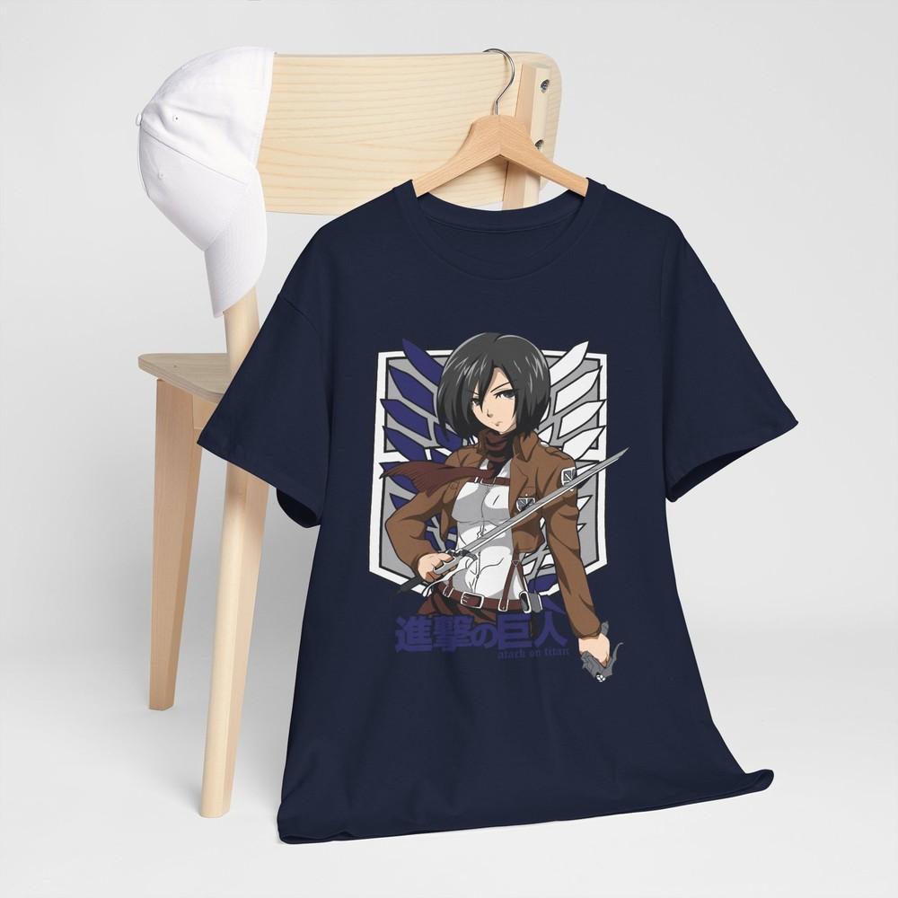 Attack On Titan Mikasa Ackerunisex Shingeki Shirt No Kyojin Anime Graphic Tshirt M