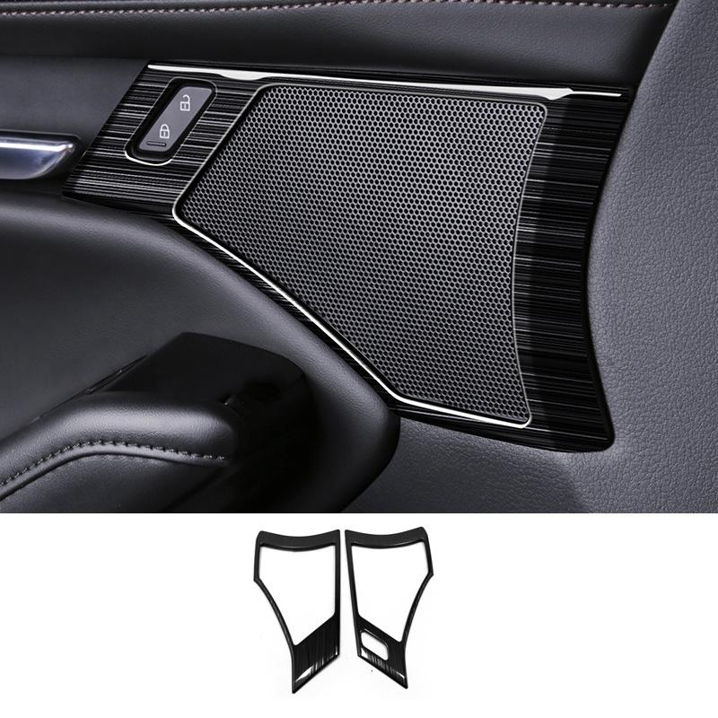 For Mazda 3 Axela - Stainless Steel Interior Accessories Window Lift Center Console Panel Inner Handle Gear Vent Cover