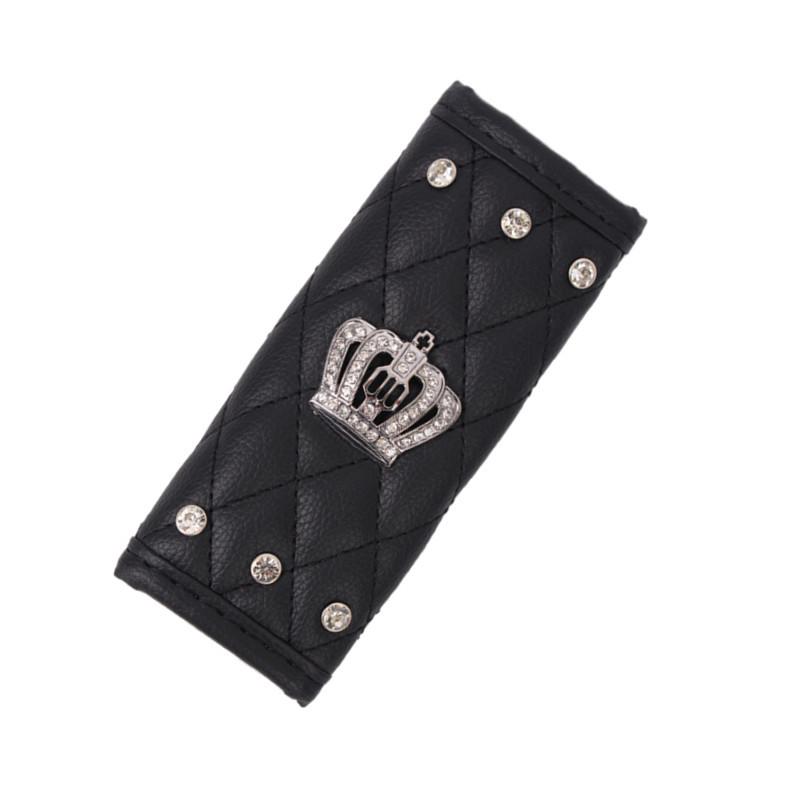Rhinestone Car Seat Belt, Handbrake & Gear Shift Knob Protector Set