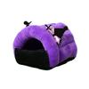 Hamster Nest Cozy Guinea Pig Bed Winter Warm Plush Hideout Small Animals Resting Cave for Rabbits Guinea Pigs Ferrets