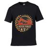 Altes Reich Gedächtniskarte Tribut Locker Vintage Used Gewaschen Lässiges T-Shirt