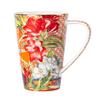 Flowering Home Drinking Cup Ceramic Retro Breakfast Cup High Value Cup Large Capacity Coffee Cup