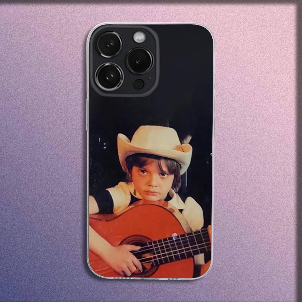 Singer L-Luis Miguel Phone Case For iPhone 16,15,14,13,12,11 Plus,Pro,Max,XR,XS,Plus,E,Mini Transparent Cover