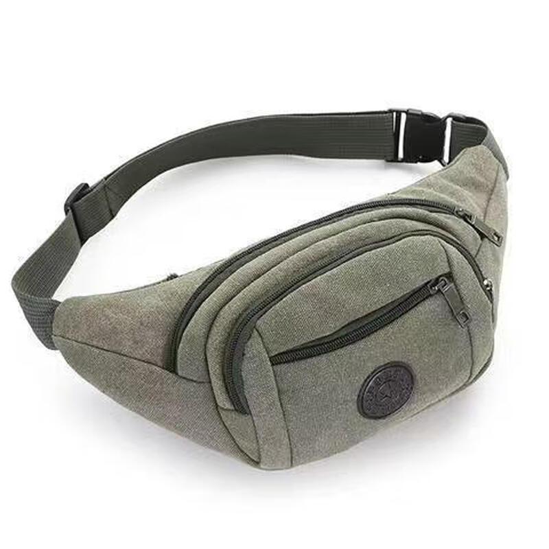 Multi-functional Canvas Waist Bag - 3 Pack
