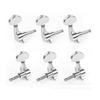 6Pcs Guitar Tuners Knob Enclosed Simple Installation Wear Proof Electric Guitar String Knob Tuning Pegs
