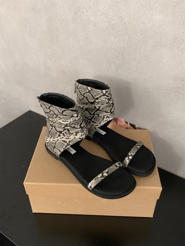 Fashion Low Shoes Woman 2025 Shallow Slipper Hoof Heels Rubber PU Fabric Slides Shallow Shoes Woman 2025 Low Slipper PU Slides Hoof Heel