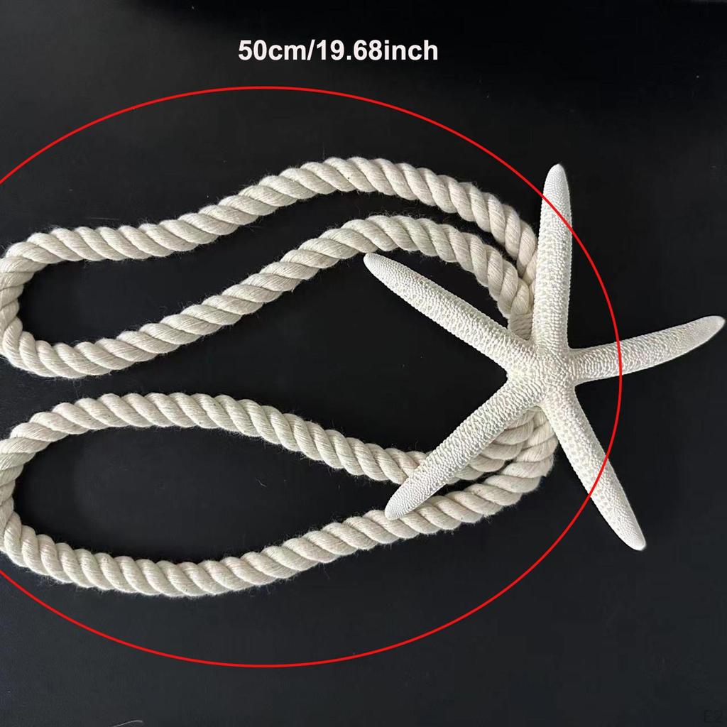 Curtain Tieback Handwoven Tie Back for Bathrooms Household Daily Use