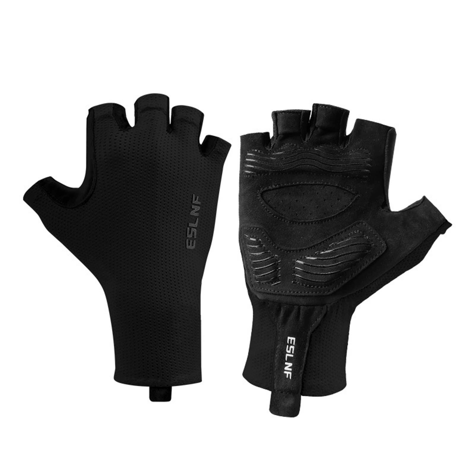

Men & Women Cycling Gloves – Half-Finger, Summer -, -Absorbing, Breathable Road Bike Gloves XL