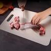 3pcs Premium Stainless Steel Cutting Board Set - Durable, Easy To Clean, Rust-Resistant, BPA-Free, Space-Saving Kitchen Ready for Food Preparation