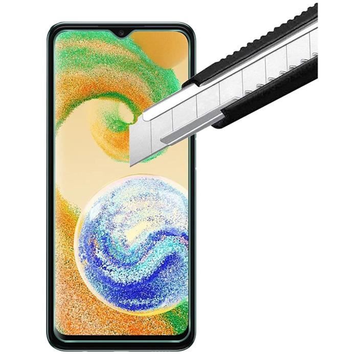 Protective Film - Phonillico - Samsung Galaxy A04S - Pack of 2 - Tempered Glass - Scratch-resistant