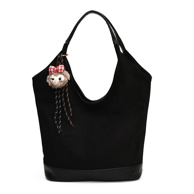 Casual commuting large-capacity bag women's new popular shoulder underarm bag versatile fashion portable tote bag